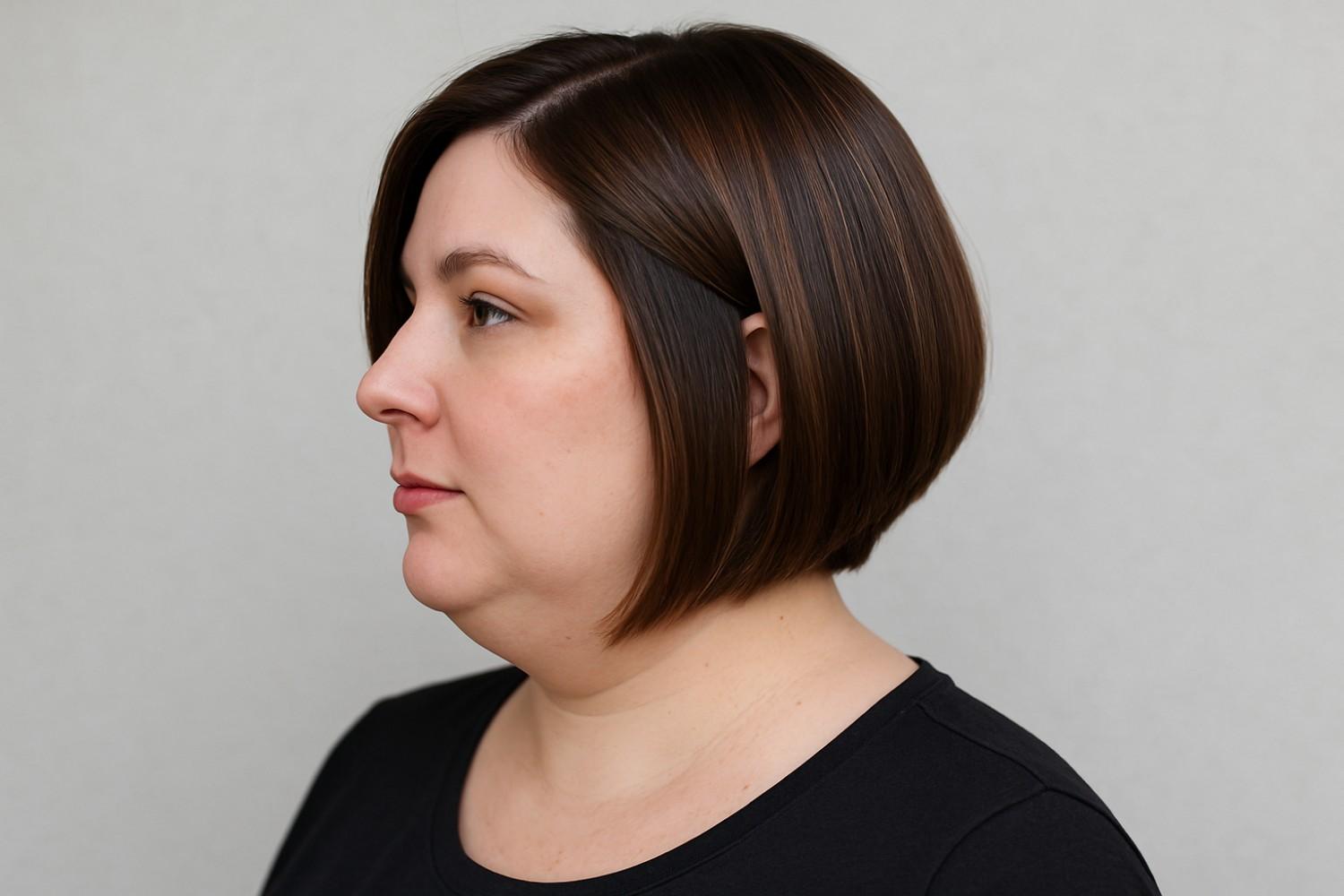 Angled Bob for Instant Lift
