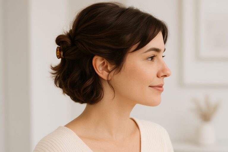 How to Wear a Claw Clip with Short Hair (Without It Slipping Out Every Five Minutes!)