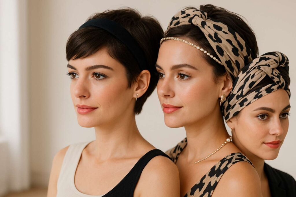 How to Wear a Headband with Short Hair and Actually Make It Look Effortless