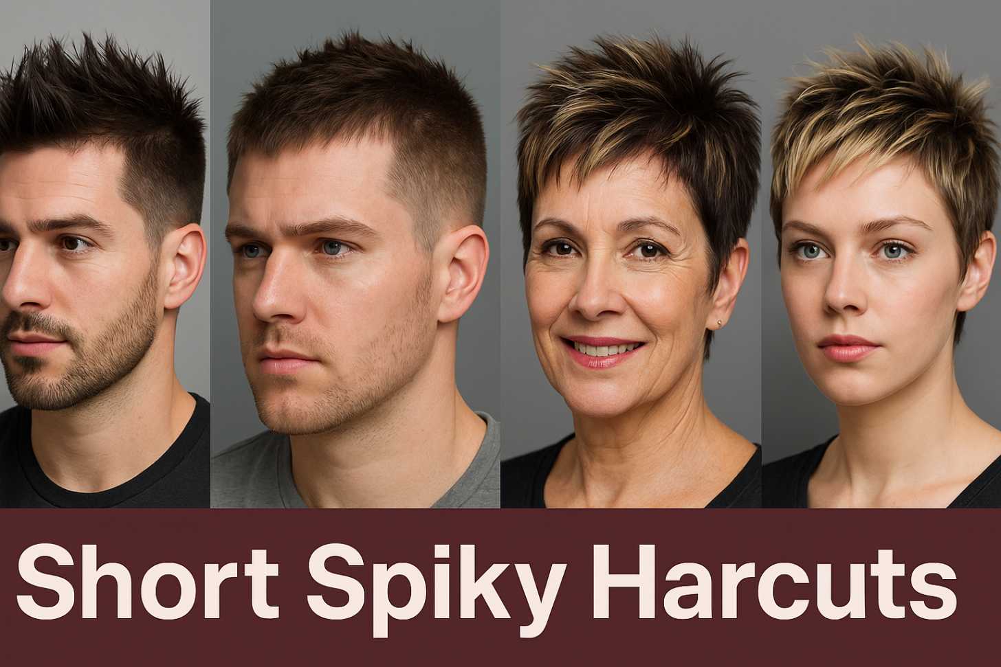 short spiky haircuts