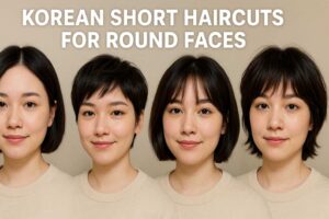 Korean Short Haircuts for Round Faces: Chic Styles That Slim and Shine