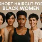 short haircut for black women