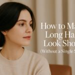 How to Make Long Hair Look Short (Without a Single Snip!)