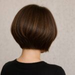 short bob cuts back view
