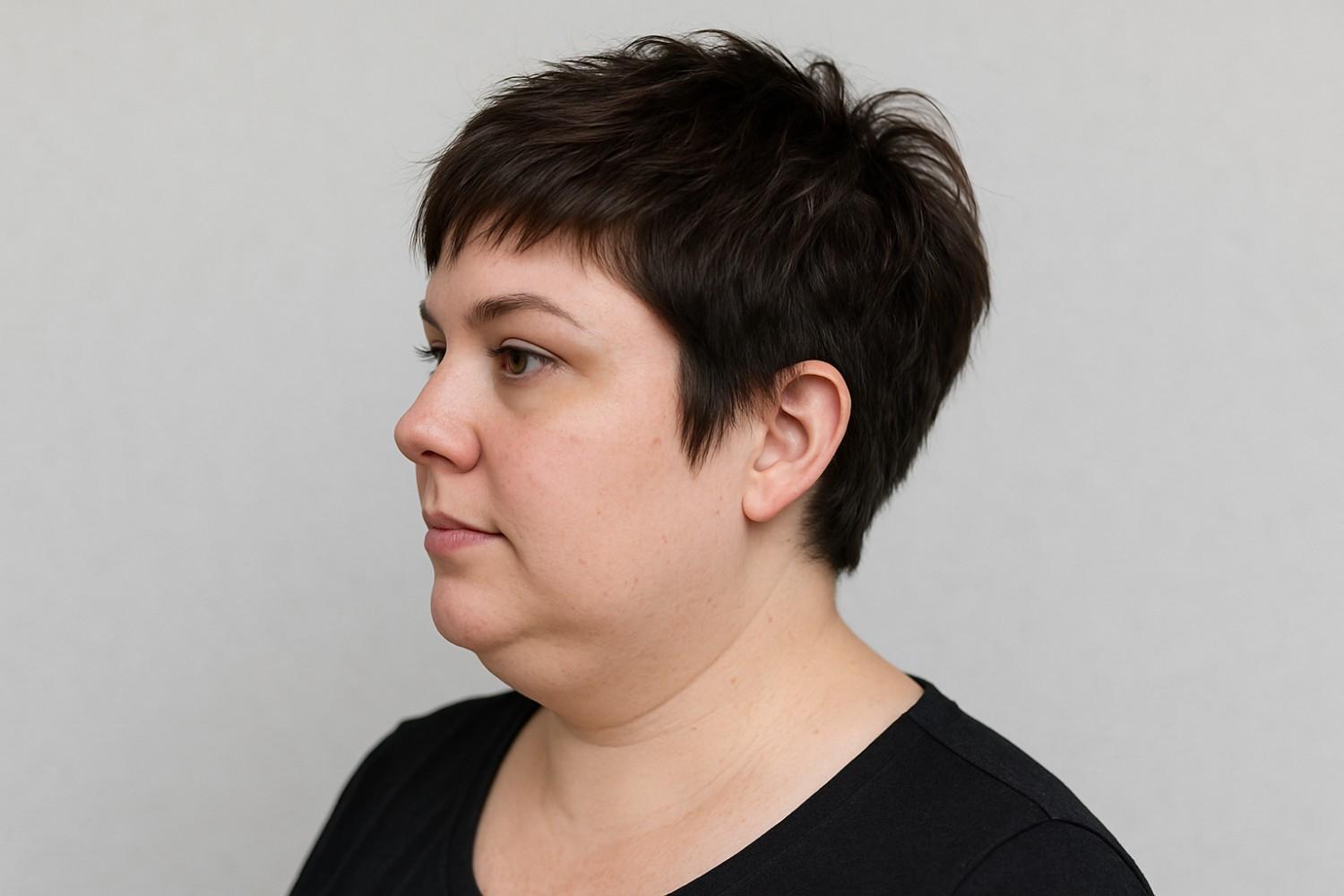 Choppy Pixie Cut for Volume and Height