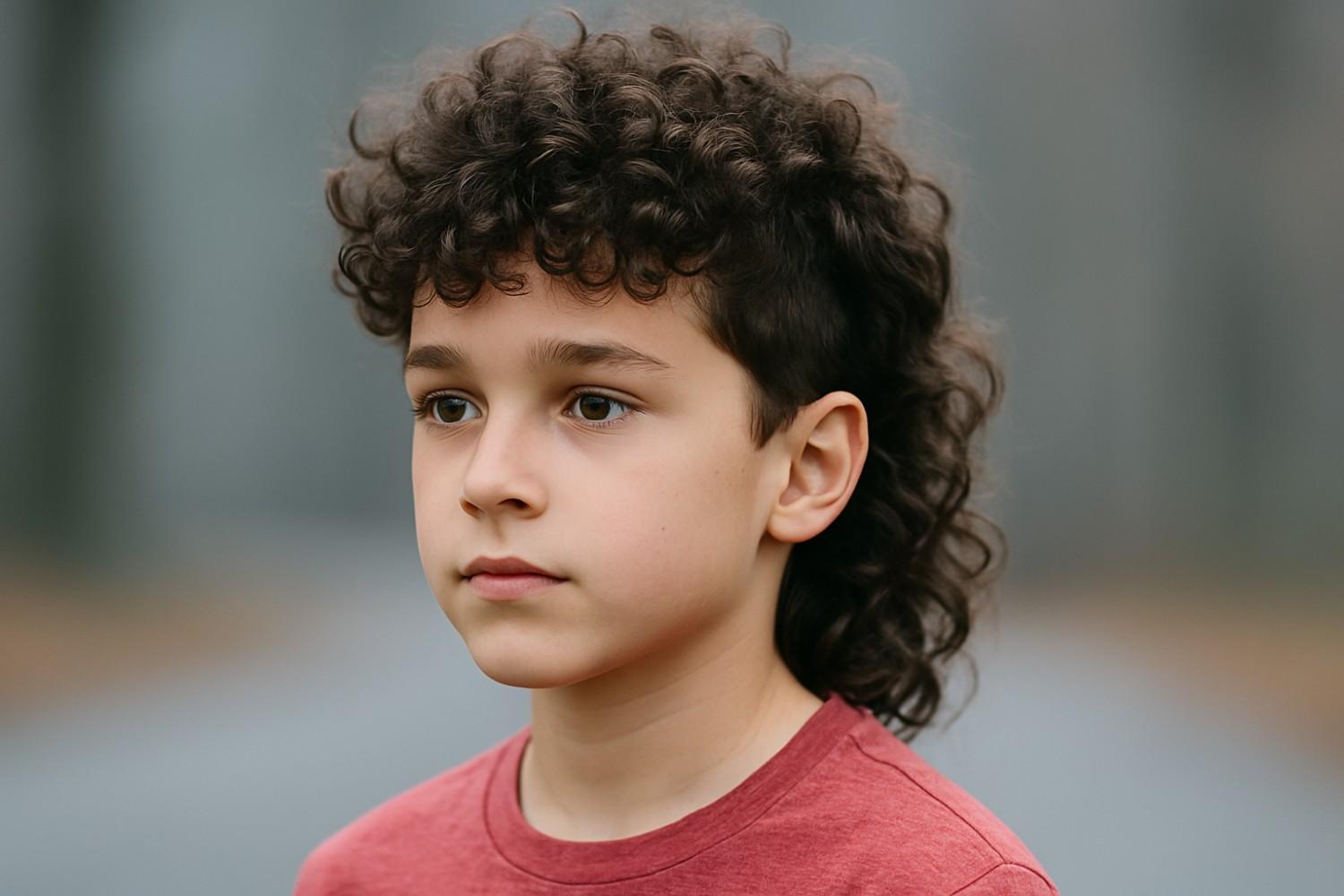 Curly Mullet