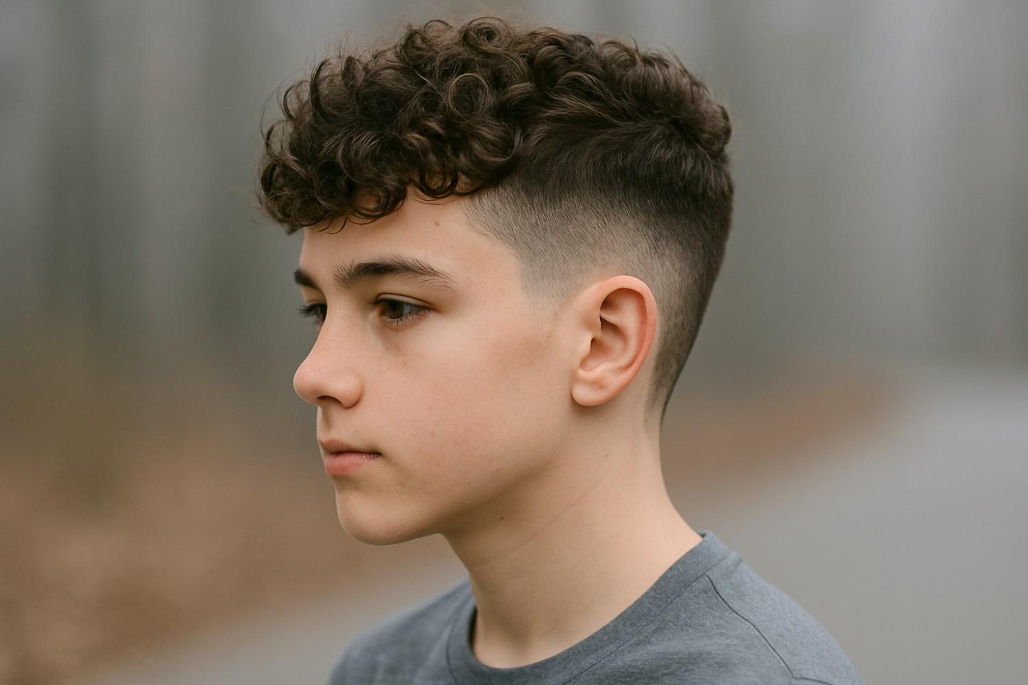 Curly Undercut