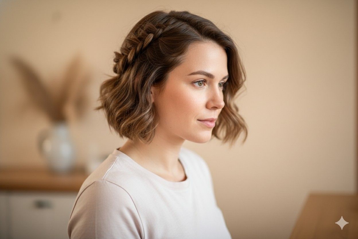 Dutch Braid for Short Hair