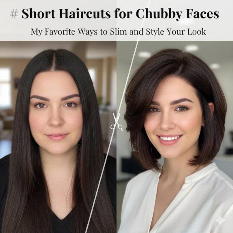 Short Haircuts for Chubby Faces