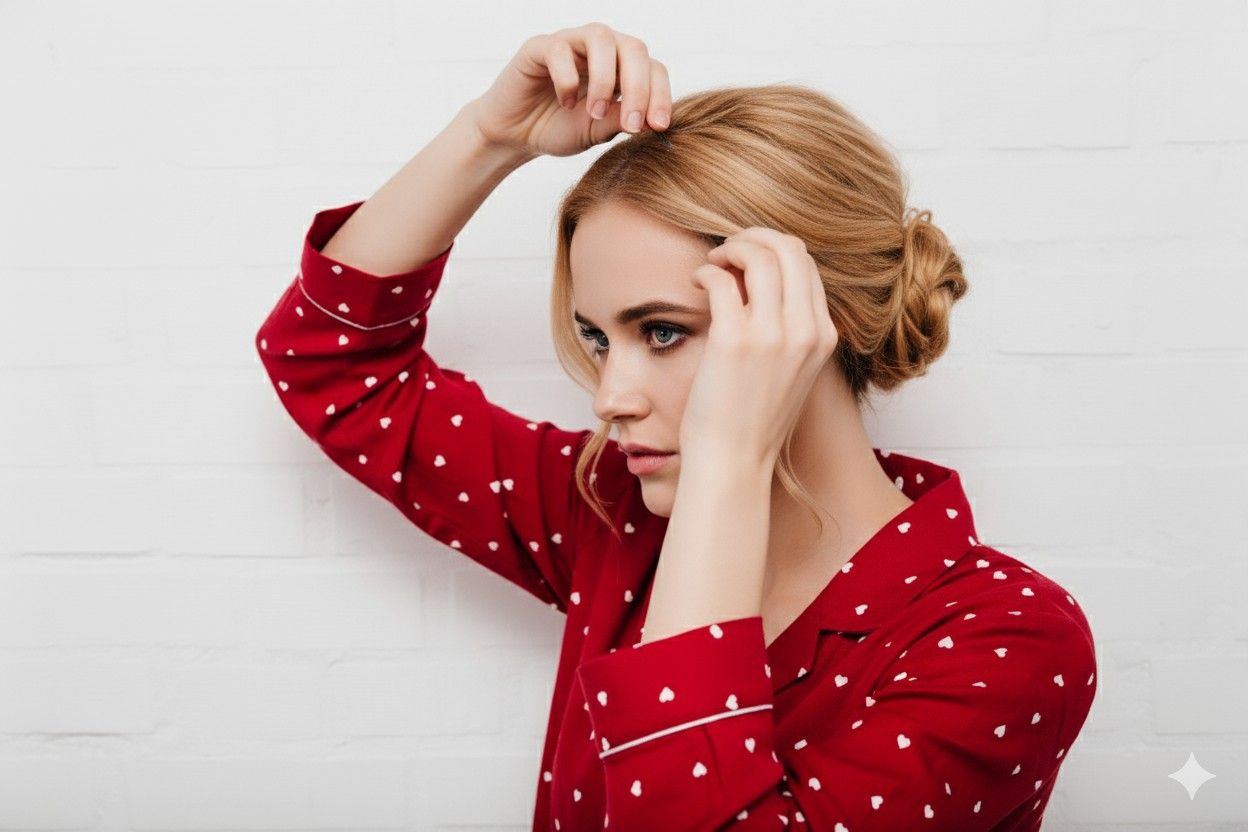 How Do You Keep a Bun Secure on Short Hair