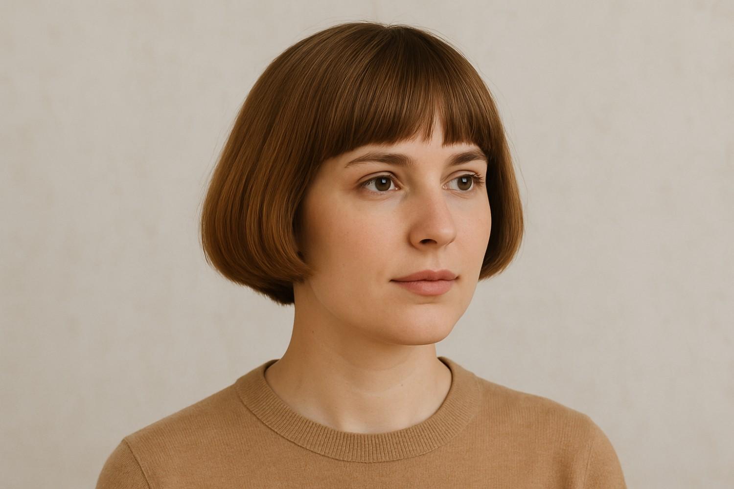 How do you ask your stylist for a little Dutch boy haircut