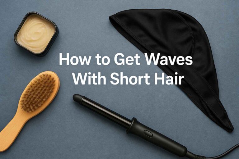 How to Get Waves With Short Hair (Without the Fuss or Damage)