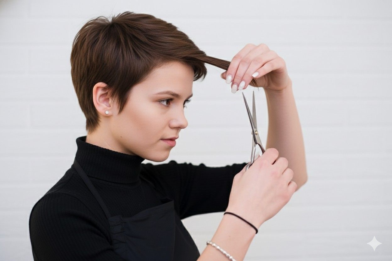 How to Trim or Refresh a Pixie Cut