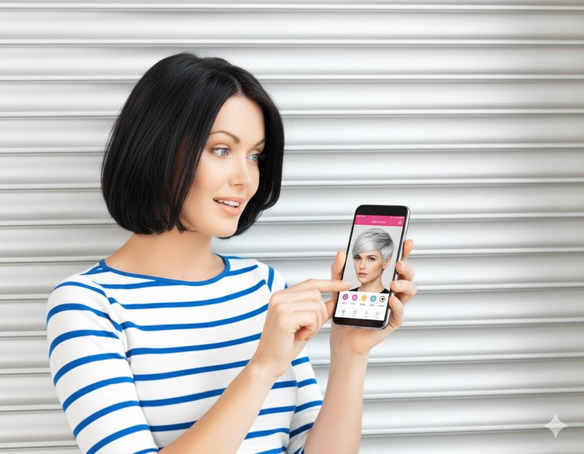 How to Virtually Try On Short Hair Before Cutting It