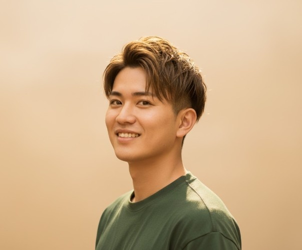 Japanese Guy Haircuts for Round Faces