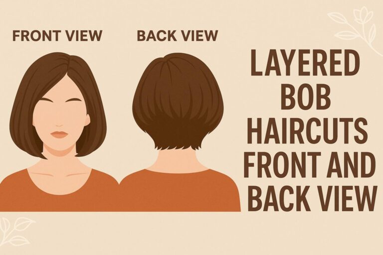 Layered Bob Haircuts Front and Back View Your Complete Visual Guide