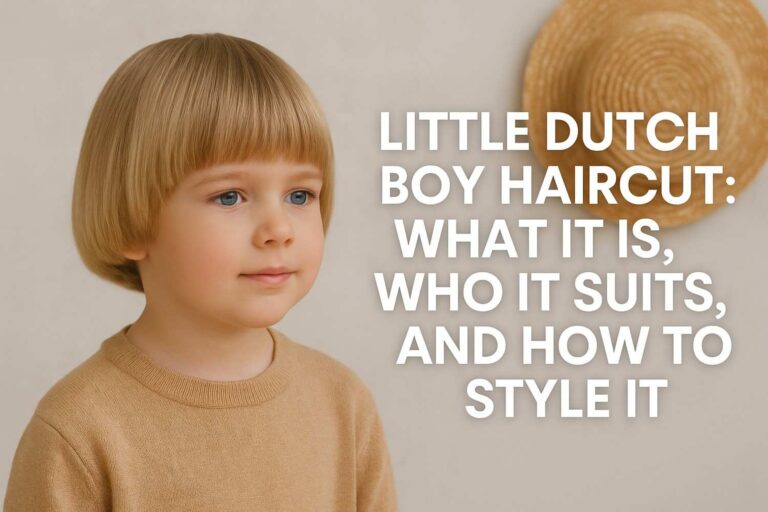 Little Dutch Boy Haircut: What It Is, Who It Suits, and How to Style It