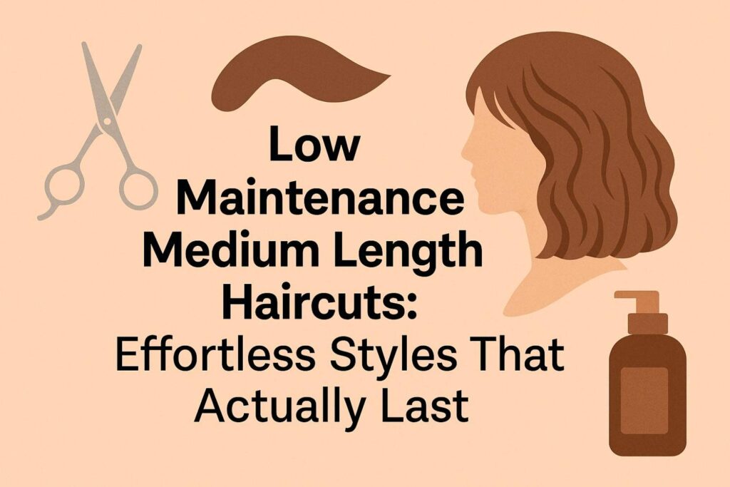 Low Maintenance Medium Length Haircuts: Effortless Styles That Actually Last