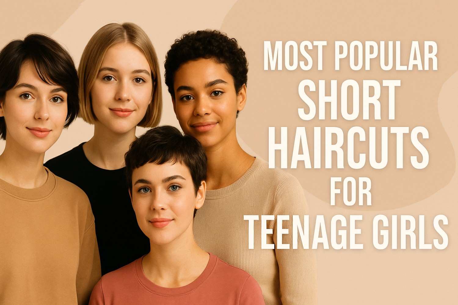 Most Popular Short Haircuts for Teenage Girls 20