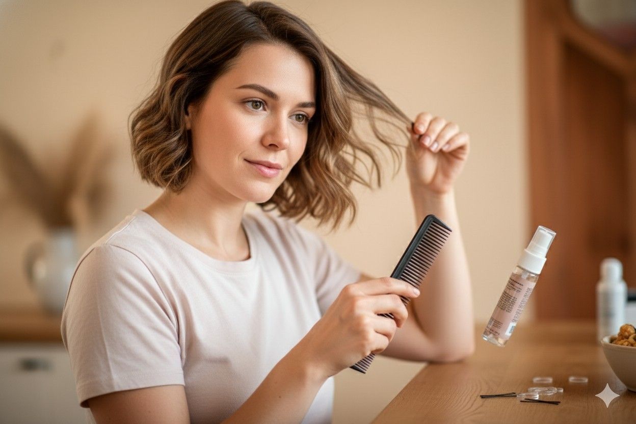 Preparing Your Short Hair for Braiding