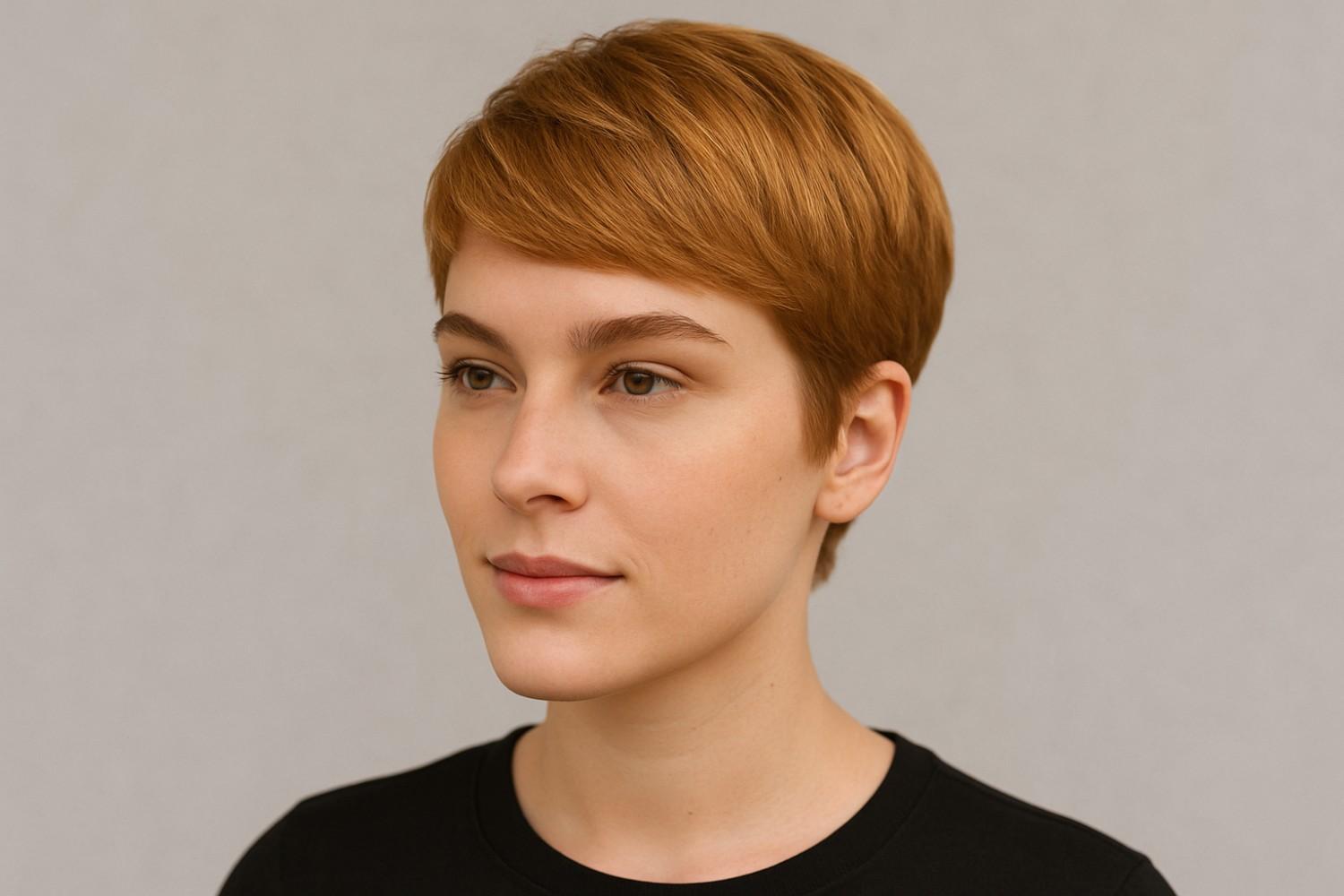 Rich caramel blonde