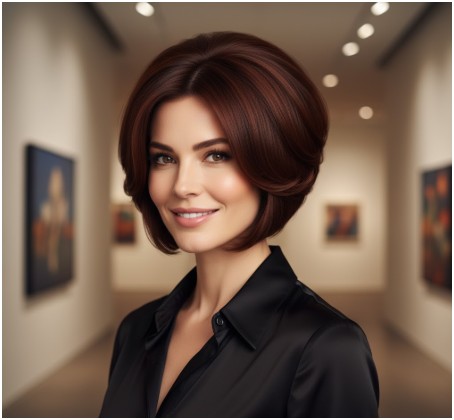 Inverted Bob- short haircuts for women over 60 with fine hair
