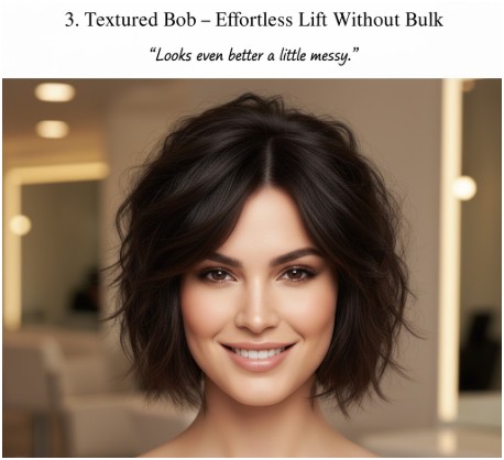 Textured Bob – Effortless Lift Without Bulk