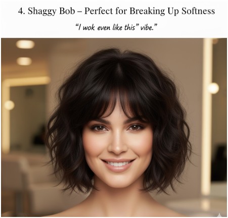 Shaggy Bob – Perfect for Breaking Up Softness