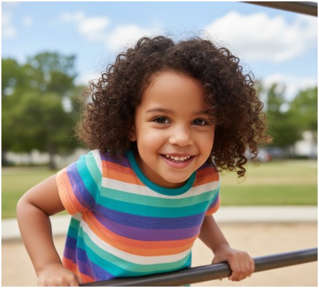 Curly Bob – Classic and Effortless- little girl haircuts for curly hair