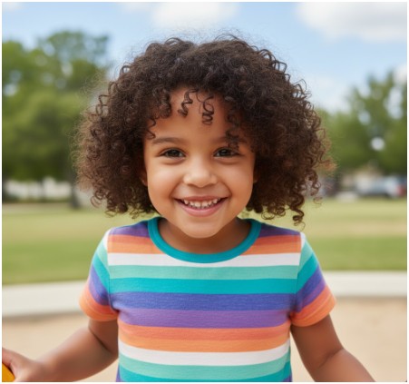 Pixie Cut – Playful and Fuss-Free- little girl haircuts for curly hair