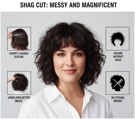 Shag Cut: Messy and Magnificent