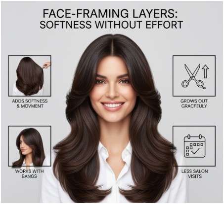 Face-Framing Layers: Softness Without Effort