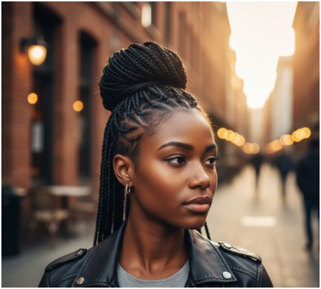 undercut- short haircut for black women