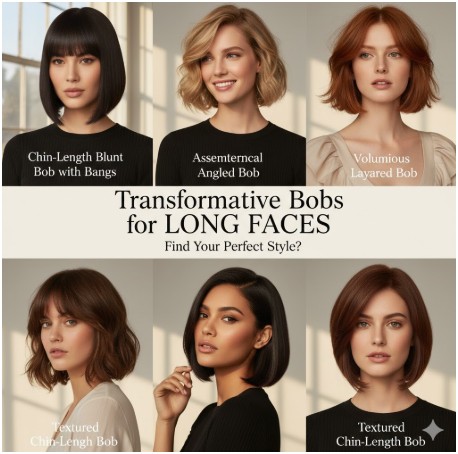 What Kind of Bob Works Best for a Long Face?