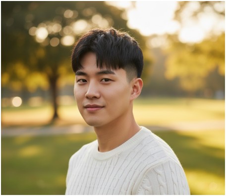two-block haircut- short haircuts asian
