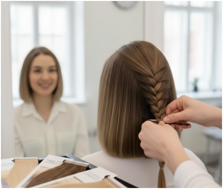How Do You Prepare Short Hair for a Seamless Extension Blend?