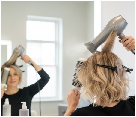 twist the brush slightly as you pull it through