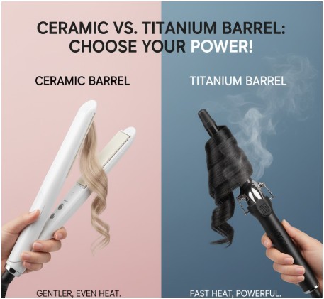 Ceramic or titanium barrel