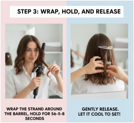 Wrap, hold, and release
