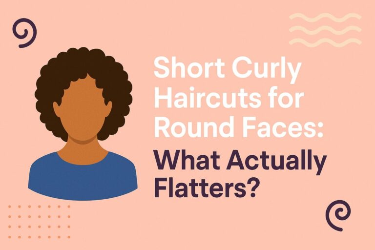 Short Curly Haircuts for Round Faces What Actually Flatters