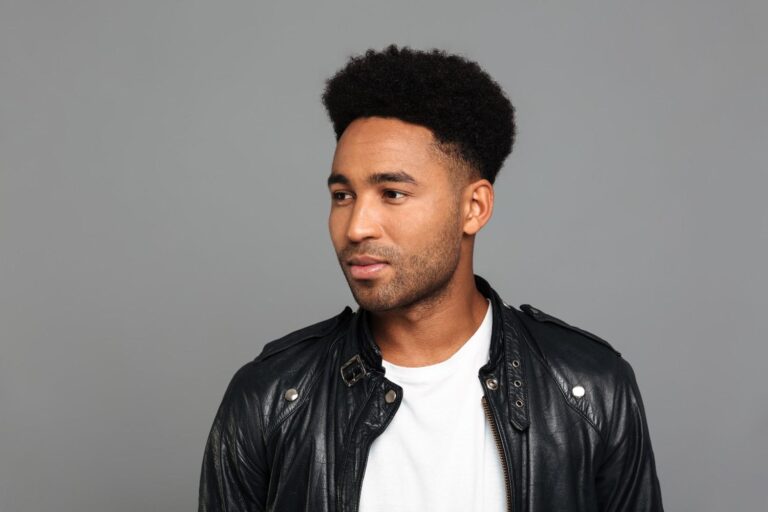 Short Haircuts for Black Men for Round Faces