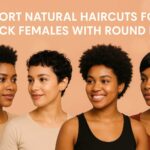 Short Natural Haircuts for Black Females with Round Faces 11 Flattering Styles That Always Work