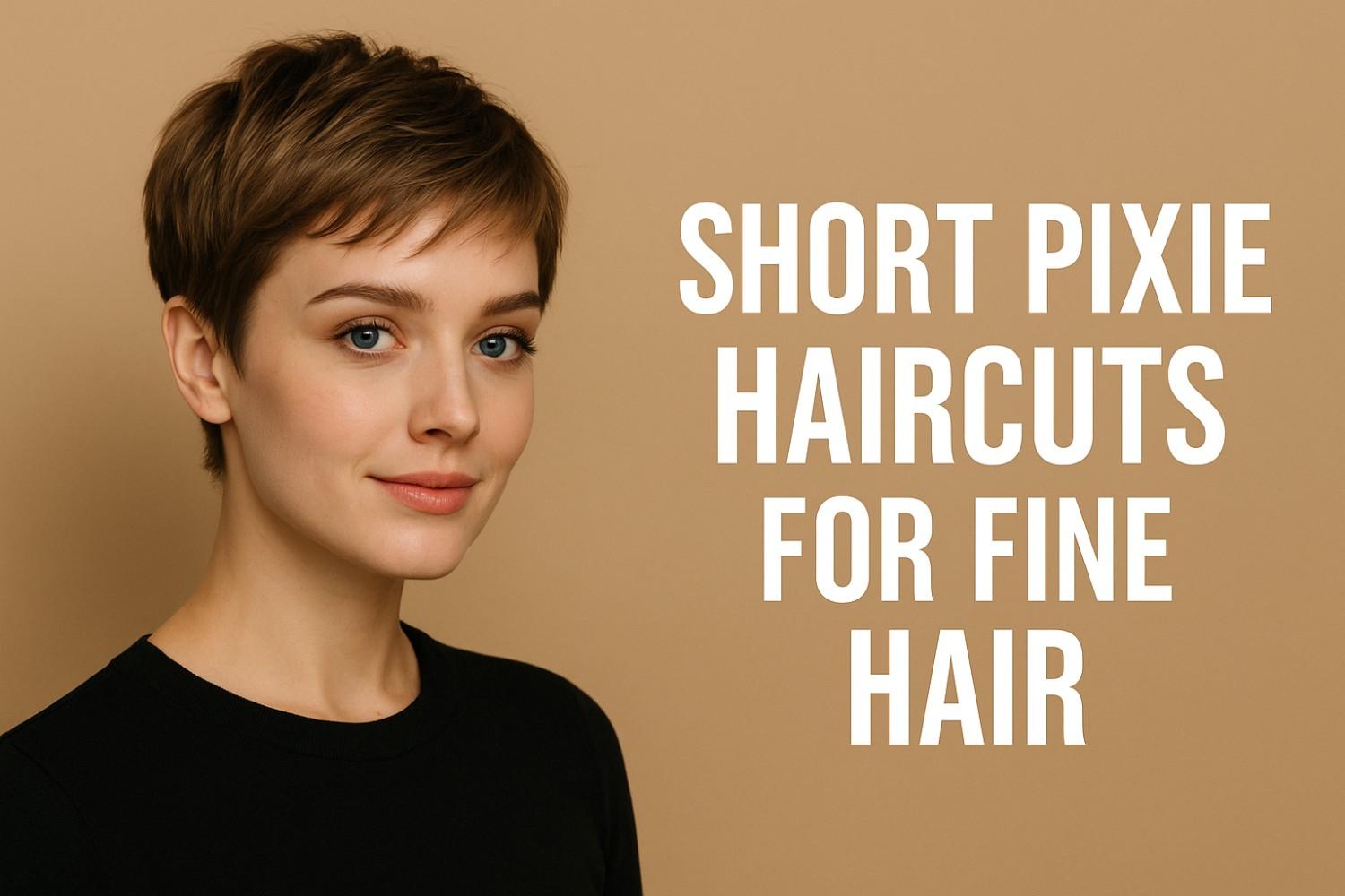 Short Pixie Haircuts for Fine Hair A Modern Guide That Actually Works