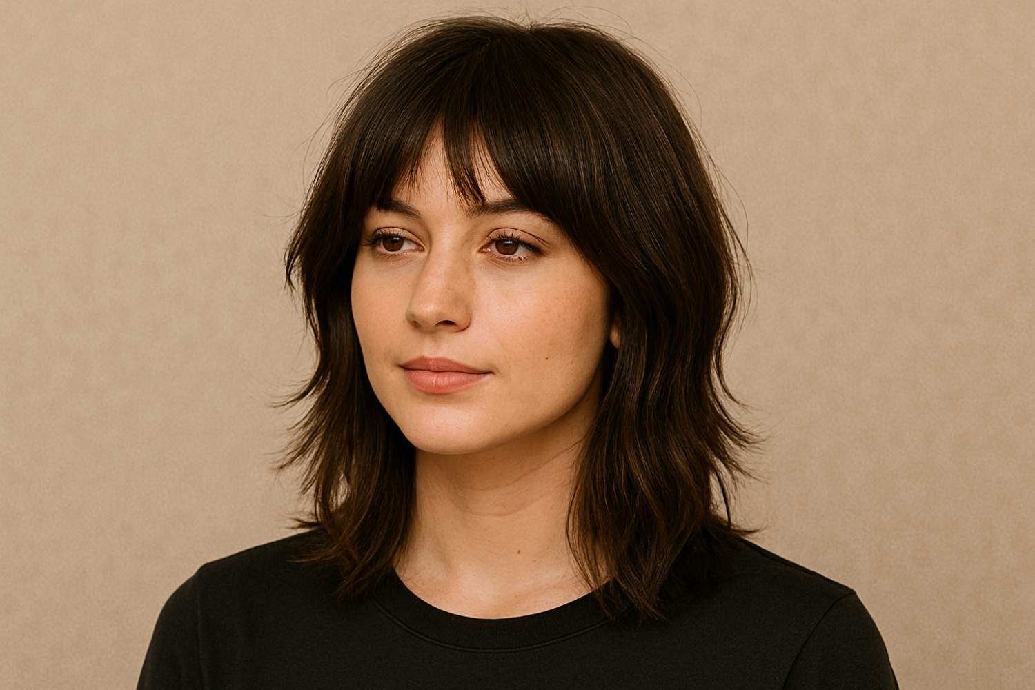 Soft Shag haircut for teens