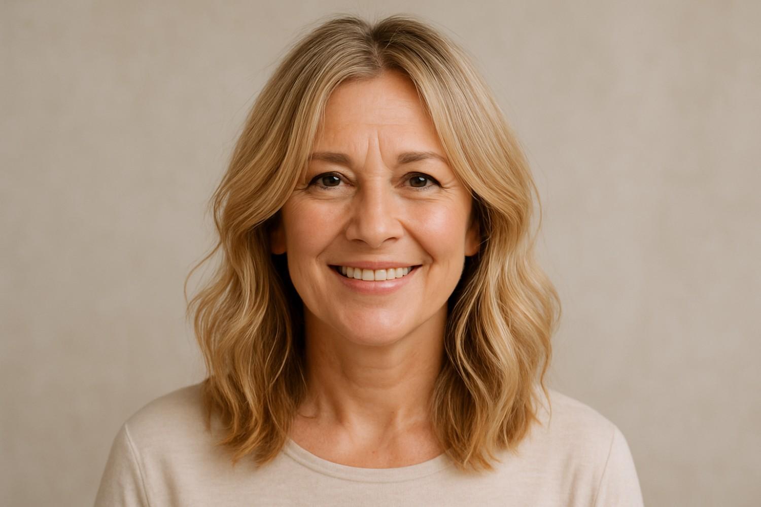 Tousled Lob haircut