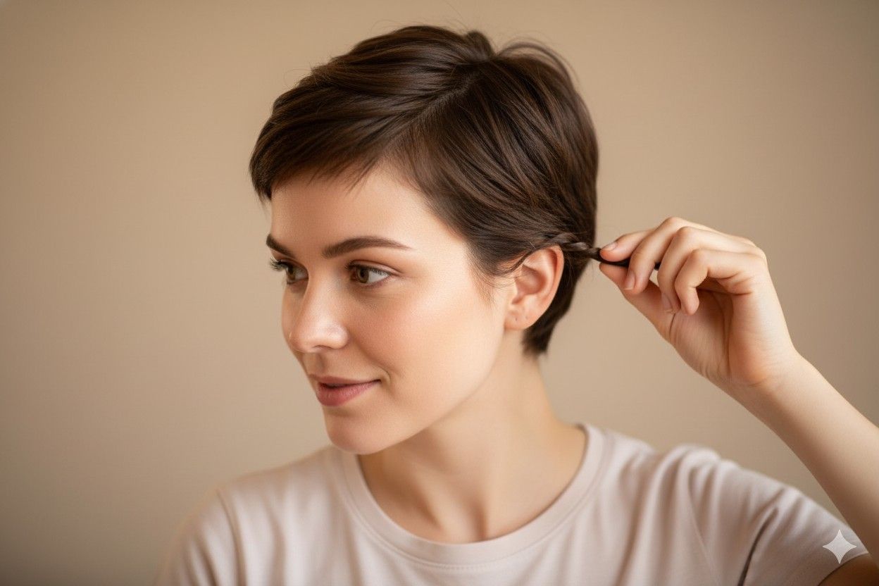 Twist Braid (for Pixie or Super Short Hair)