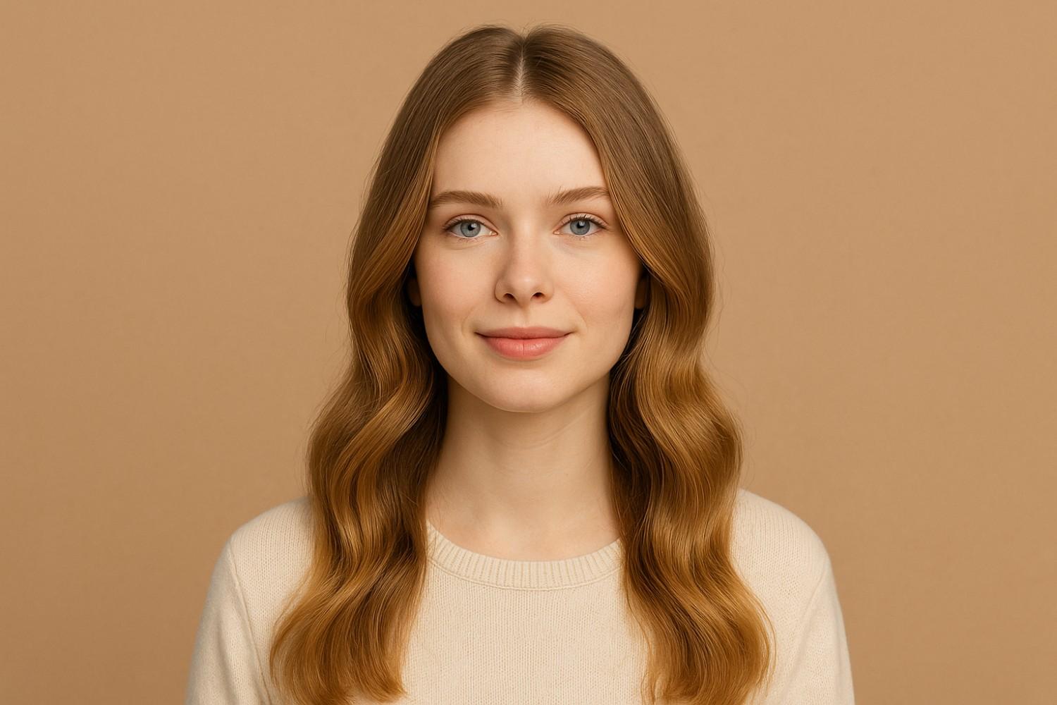 What is a regular (basic) perm and how does it look