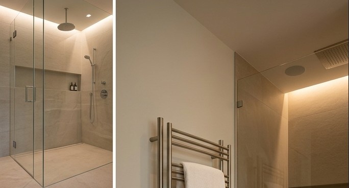 Natural Stone or Large Format Tile