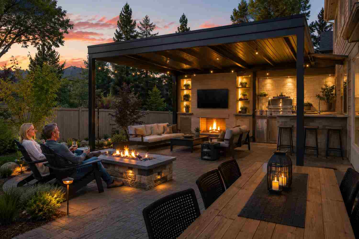 Outdoor Living Structures Extend How Long the Space Gets Used
