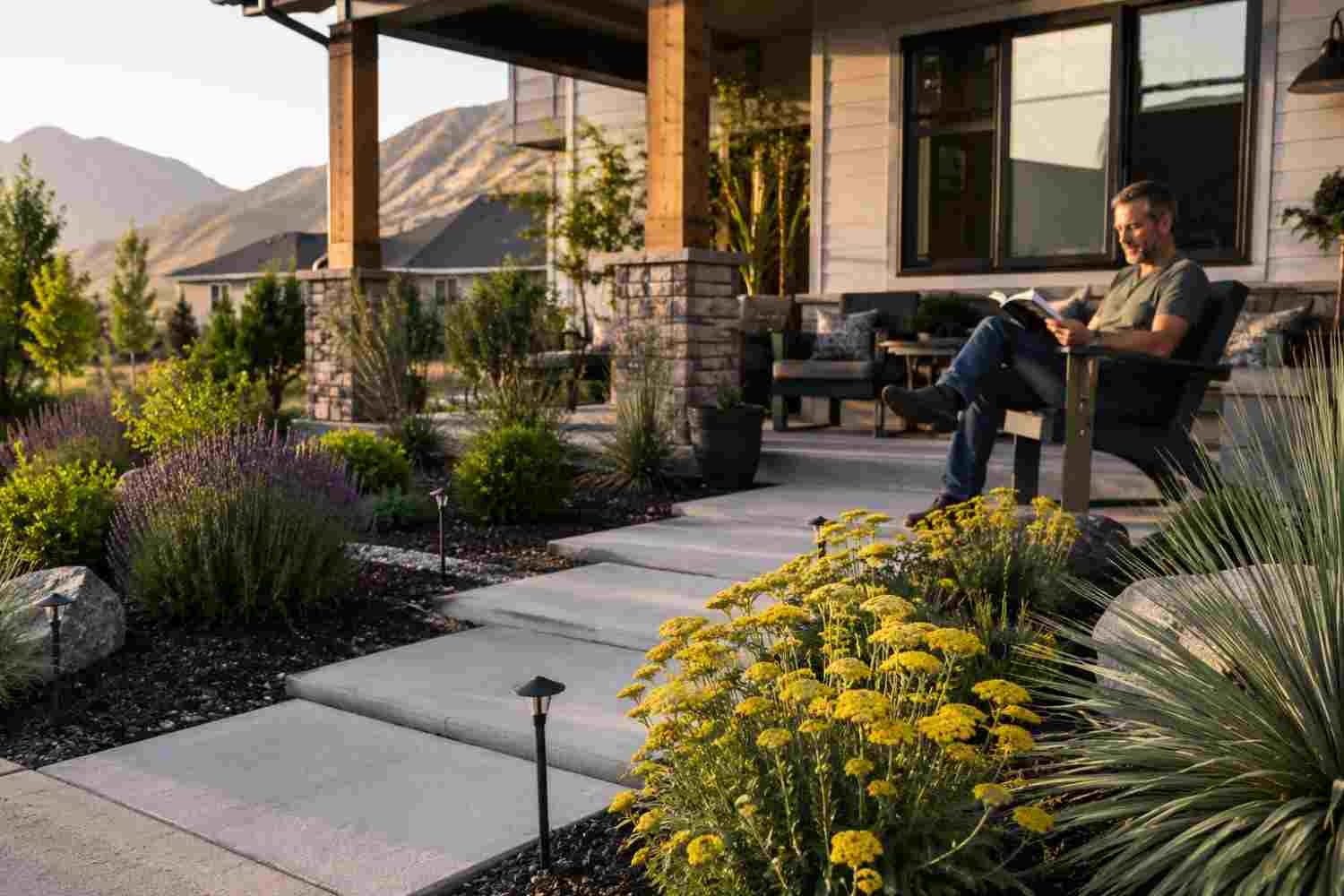 Planting Choices Should Support the Space, Not Compete with It